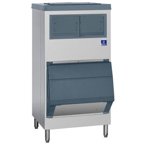 Manitowoc F700 639lb. Stainless Steel Ice Storage Bin w/ Polyethylene Liner