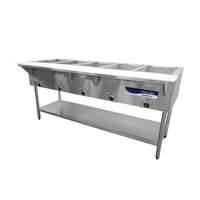 Radiance 72" Electric S/s Hot Food Steam Table w/ 5 Top Openings - RST-5P-240