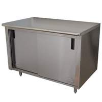 Advance Tabco 24in x 60in Cabinet Base with Sliding Doors - CB-SS-245M 