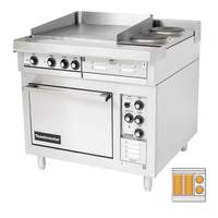 Toastmaster 36" Electric Range w/ Four Hotplates & Deck Ovens - TRE36D2