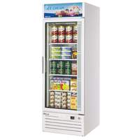 Turbo Air 17.7cf Commercial Freezer Merchandiser w/ 1 Glass Door White - TGF-23F(B)-N