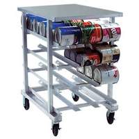 Eagle Group Half Size Welded Aluminum Can Rack with Aluminum Top - OCR-10-4A