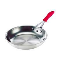 Browne Foodservice Thermalloy 7" Diameter Stainless Steel 2-Ply Fry Pan - 5812807