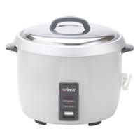 Winco 30 Cup Capacity Electric Rice Cooker, Makes 60 Cups Cooked - RC-P300