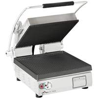 Star Pro-Max Electric Panini Grill Cast Iron/Grooved Dial Control - PGT28I