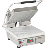 Star Pro-Max 14" Panini Grill Grooved Alum Plate Electronic Timer - PGT14T