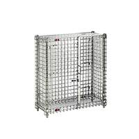 Eagle Group 50"W x 16"D x 40"H Mini Security Stationary Unit Chrome - MSC1448-X 