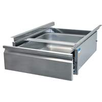 BK Resources 20"W x 20"D x 5"H Pan Size Drawer Assembly w/ 24" Spacer - BKDWR-2020-ASSY-SS-SPR-24