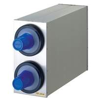 San Jamar EZ-Fit Beverage Dispenser Box System with 2 EZ-Fit Dispensers - C2802 