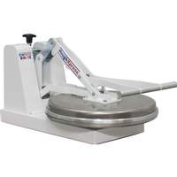 DoughXpress Pizza Dough Press Manual 18in Uncoated Alum. Platens - DM-18NH 