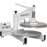 DoughXpress Pizza Dough Press 18" Uncoated Platens Manually Operated - DMS-18-120