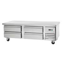 Arctic Air 74in Stainless Steel Refrigerated Chef Base - ARCB72 