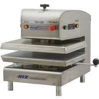 DoughXpress Automatic stainless steel Tortilla Dough Press (2) 16inx20in Alum. Platen - TXA-SS 