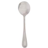 Browne Foodservice One Dozen 6-1/4in stainless steel Contour Bouillon Spoon - 502917 