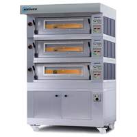 Univex Pizza Stone Triple Deck Electric Oven 220v/60/3-ph - PSDE-3B