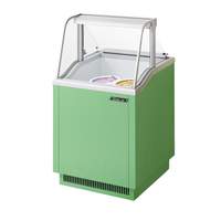Turbo Air 4.6cuft Ice Cream Dipping Cabinet with 4-Can Capacity Green - TIDC-26G-N 