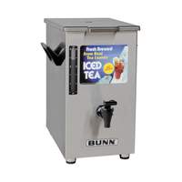 Bunn Iced Tea Dispenser 4 Gallon Square w/ Brew-Through Lid - 03250.0005