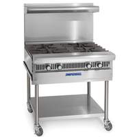 Imperial Diamond Series 12in Gas Range with Griddle Thermostatic Control - IHR-GT12-M 