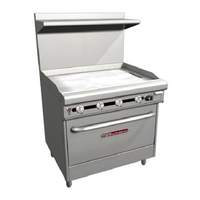 Southbend 36" Ultimate Gas/Electric Range w/Griddle, 3 Racks - H436A-3T