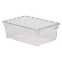 Cambro Camwear 18x26x9 Clear 13 Gallon Food Storage Container - 18269CW135