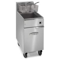 Imperial 40lb Electric Deep Fryer Floor Model with (2) Baskets 208v-3ph - IFS-40-E 