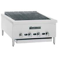 Garland 36in Radiant Gas Charbroiler with Spatter Guard, Condiment Rail - GTBG36-AR36 