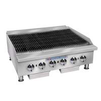 Bakers Pride Heavy Duty 120 kBTU 36" Countertop Charbroiler - NAT - BPHCB-2436I