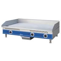 Globe GEG36 36in Countertop Electric Thermostatic Griddle with 1/2in Plate 