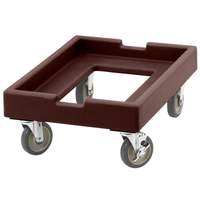 Cambro 27"x19" Dark Brown Camdolly Dolly Dough Box 10" Height - CD1826PDB131