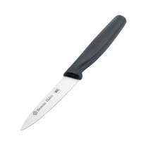 Browne Foodservice 3.25in Stainless Steel Paring Knife with Black Handle - 574460 