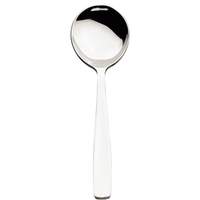 Browne Foodservice 6" Stainless Steel Modena Bouillon Spoon - 1 dz - 503017
