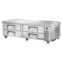 True 82-3/8" Refrigerated Chef Base w/ 4 Drawers - TRCB-82-84-HC