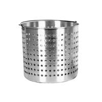 Thunder Group Aluminum Perforated Steamer Basket for 16qt Pot - ALSKBK002 