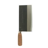 Thunder Group 7.75" Cast Iron Ping Knife w/ Wooden Handle - SLKF005HK