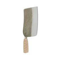 Thunder Group 7.5in Cast Iron Meat Knife with Wooden Handle - SLKF017 