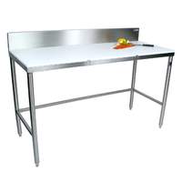 John Boos 36"Wx24"D Trimming Table with 3/4in Reversible Poly Top - TC001 