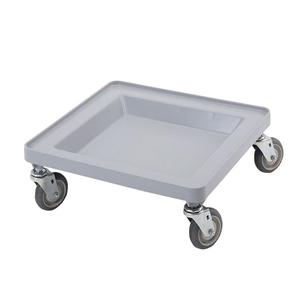 Cambro CDR2020151 Camdolly for Camracks Soft Gray Polypropylene
