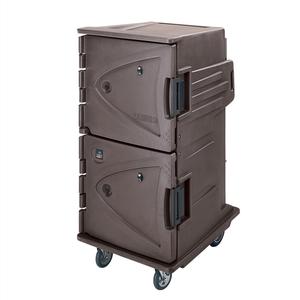 Cambro Camtherm Tall Profile Electric Hot/Cold Cart - Sand - CMBHC1826TBF194