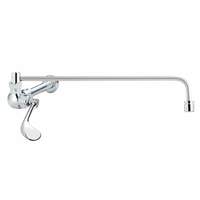 Krowne Metal Commercial Series Splash Mount 12in Wok Faucet/Range Filler - 12-171L 