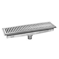 Eagle Group 48"W x 15"D Stainless Steel Floor Trough - FT-1548-SG 