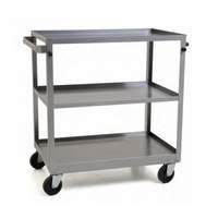 Eagle Group 3-tier 16-3/4"Wx27-5/8"Dx32"H Stainless Steel Utility Cart - UUC-311 