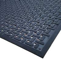 Cactus Mat 3ftx5ft Black Anti-Fatigue VIP Guardian Rubber Floor Mat - 2540-C35 
