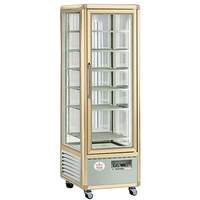 Lowe Refrigeration Inc 23.5" 4-Sided Fixed Shelf Refrigerated Freezer Display Case - K1T