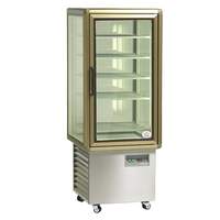 Lowe Refrigeration Inc 28" 4-Sided Fixed Shelf Refrigerated Freezer Display Case - K4TF