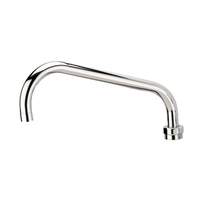 Krowne Metal 12in Long Replacement Spout for 3/4in Full Flow - 21-460L 