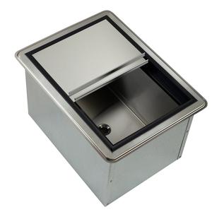 Krowne Metal 20"W Drop-in Ice Bin with 7-Circuit Cold Plate - D278-7 