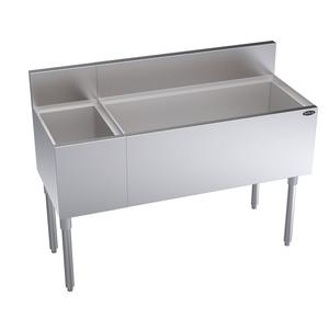 Krowne Royal 1800 Series 48"W Underbar Ice Bin/Cocktail Station - KR19-M48R