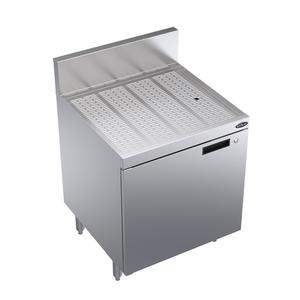 Krowne Metal Royal 1800 Series 24"W Underbar Workboard with Storage Cabinet - KR24-SD24 