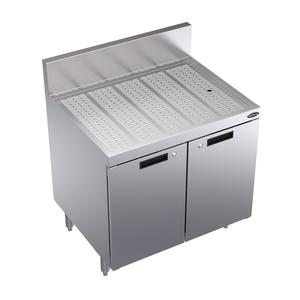 Krowne Metal Royal 1800 Series 30"W Underbar Workboard w/ Storage Cabinet - KR24-SD30