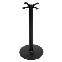 BK Resources 22" Diameter Bar Height 3 Piece Cast Iron Table Base - BK-BRTB-22